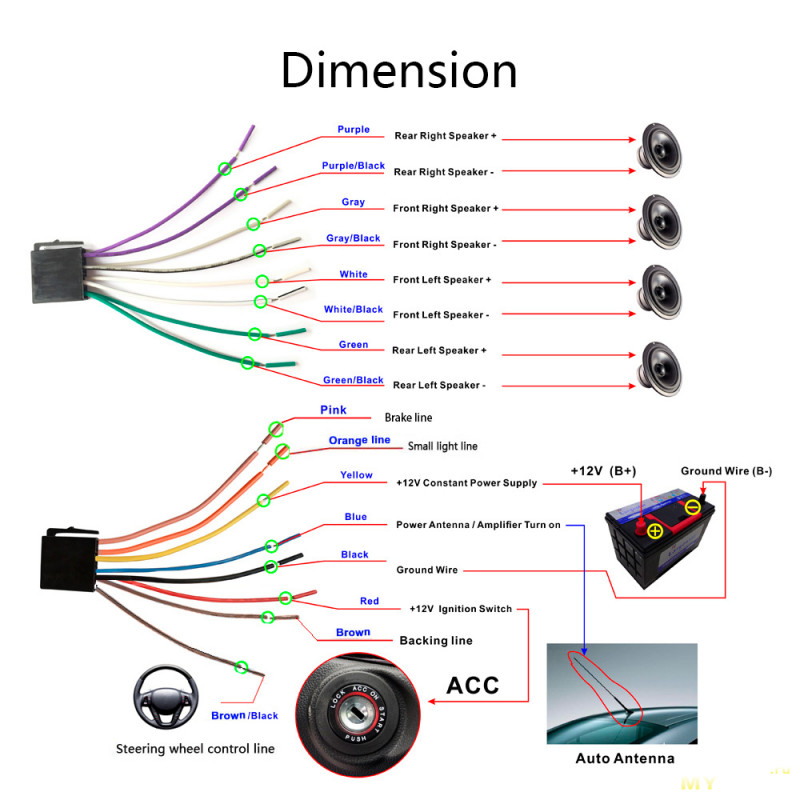 Схема подключения 2din магнитолы: Страница не найдена - Smart-Auto.Shop