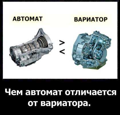 Вариатор робот автомат в чем разница: Что лучше вариатор или робот: отличия, плюсы и минусы