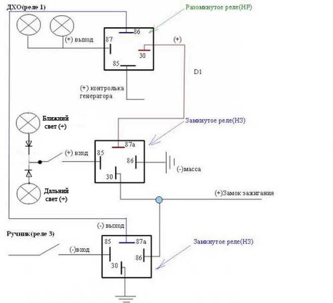 Правильное подключение дхо: 7 схем подключения дневных ходовых огней