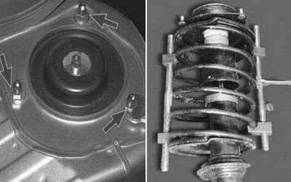 Замена опоры стойки амортизатора ваз 2114: » Замена опорных подшипников ВАЗ-2113, 2114, 2115