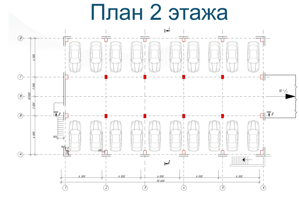 Датчик парковочного места