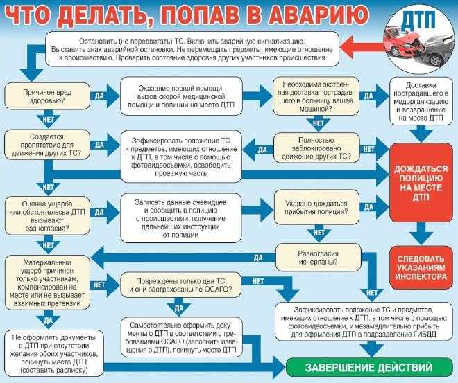 Что делать пострадавшему в дтп: Как правильно вести себя после ДТП