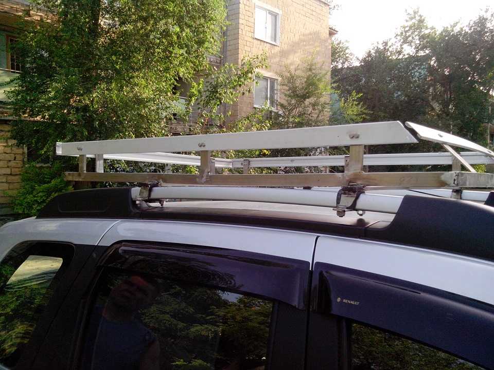 Самодельный багажник на рейлинги: How to Make Your Own Roof Crossbars: 8 Steps (with Pictures)