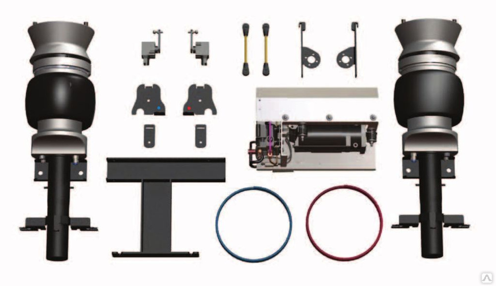 Передняя пневмоподвеска: Пневматическая подвеска Aride для микроавтобусов