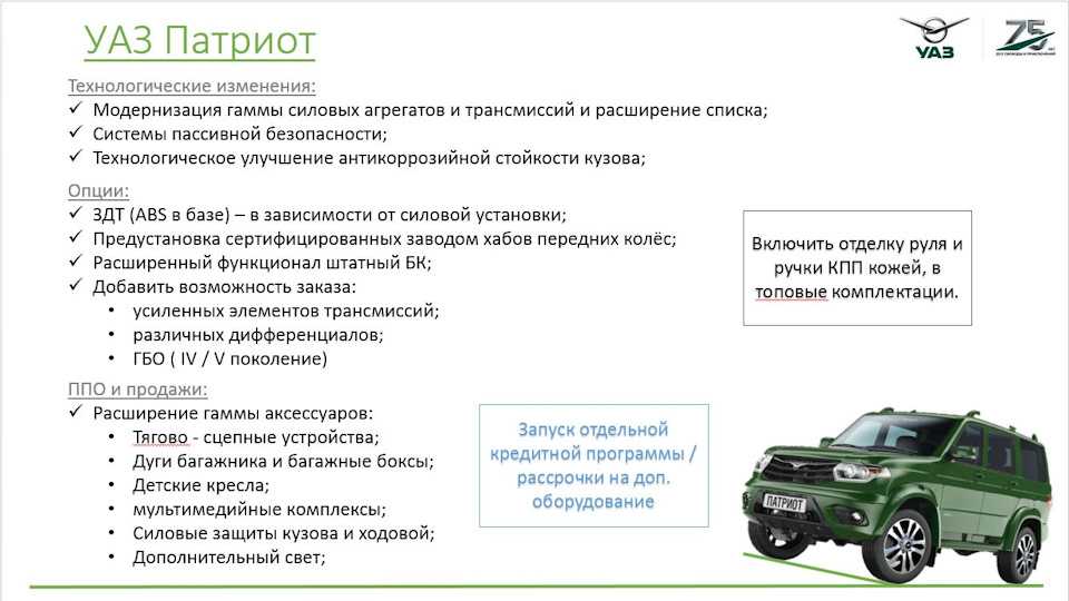 Уаз патриот доработки полезные советы: краткое описание модели и варианты модернизации