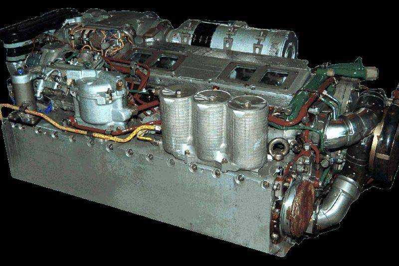 Оппозитный танковый двигатель: Танковый оппозитный двигатель 5ТДФ.