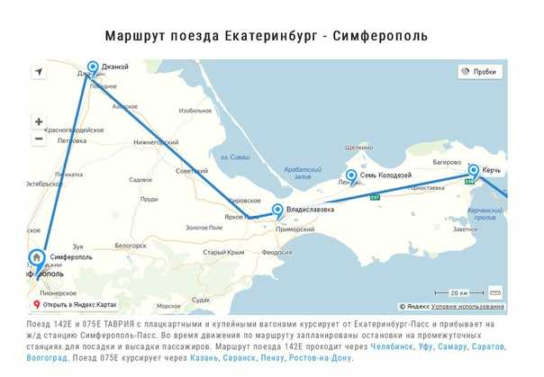 Москва симферополь карта железной дороги