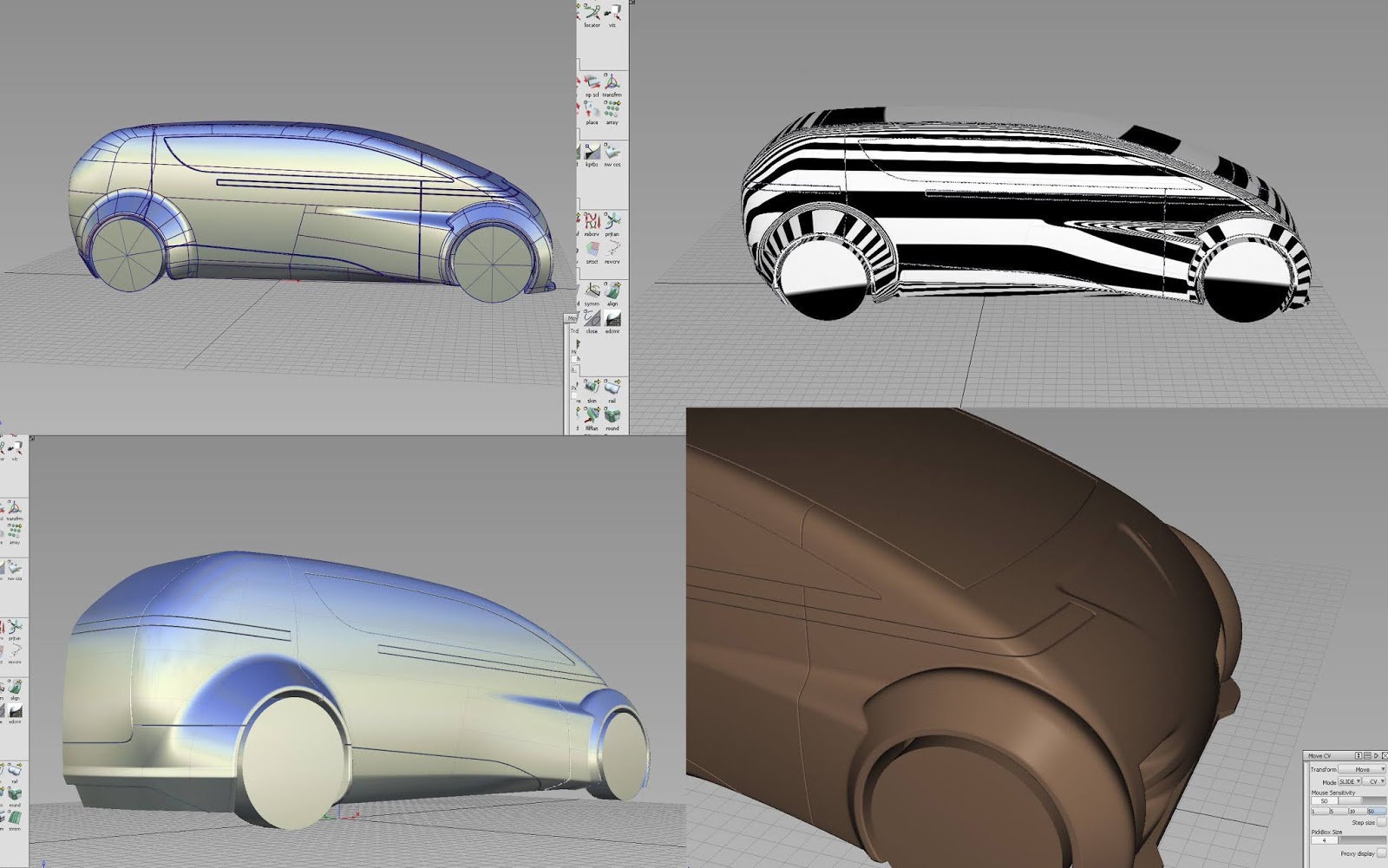 3Д моделирование машины: 3D Моделирование Mercedes-benz EQS 2020