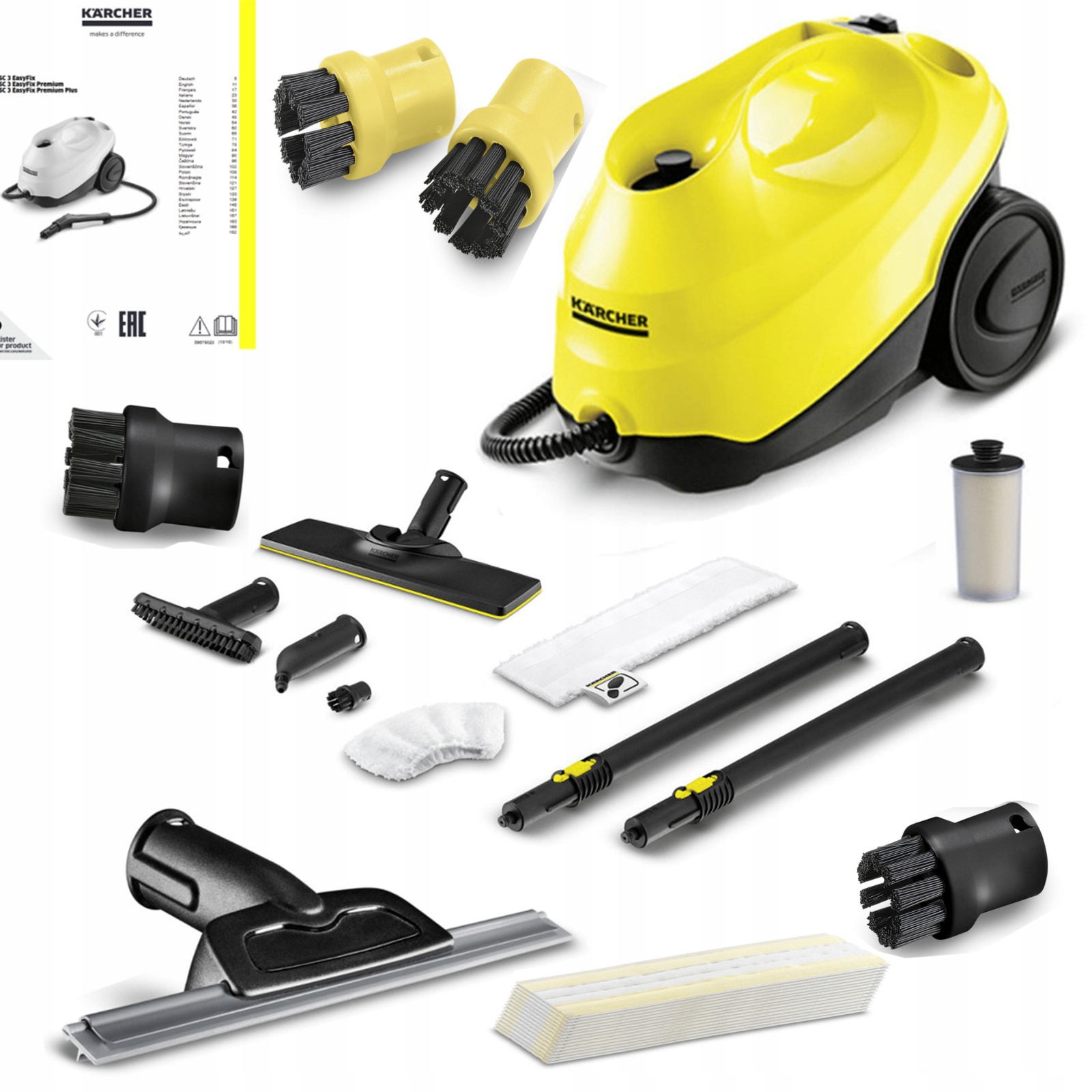 Паровая швабра karcher sc 3