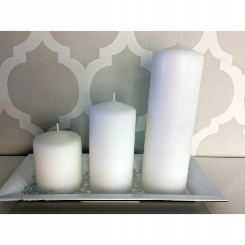 Белые свечи: Купить белые свечи в интернет магазине Winter Story Eli.ru