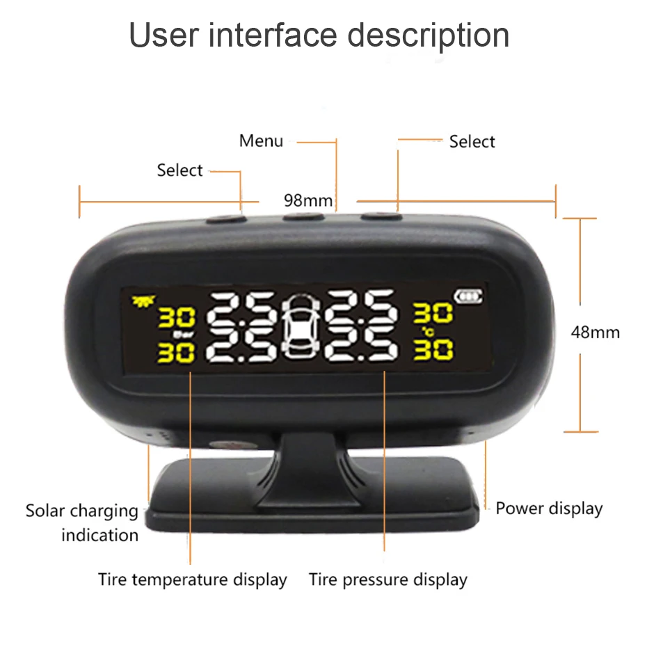 Система контроля давления в шинах tpms инструкция: Solar TPMS Solar TPMS ( ).