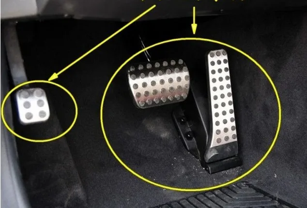 Педали машины расположение: Расположение педалей в машине с механической коробкой