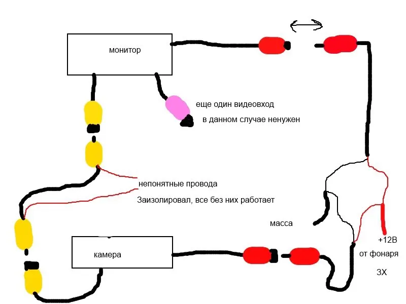 Подключение камеры заднего вида через реле схема: Подключение камеры заднего вида