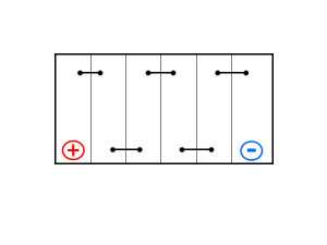 Прямая полярность аккумулятора автомобиля