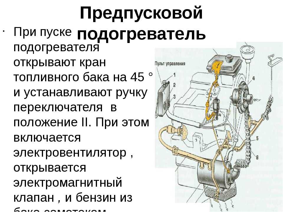 Предпусковой подогреватель двигателя схема: Схема подключения предпускового подогревателя двигателя