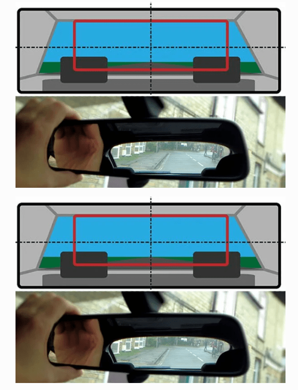 Как правильно настроить боковые зеркала в машине: регулировка боковых и внутрисалонных зеркал заднего вида автомобиля