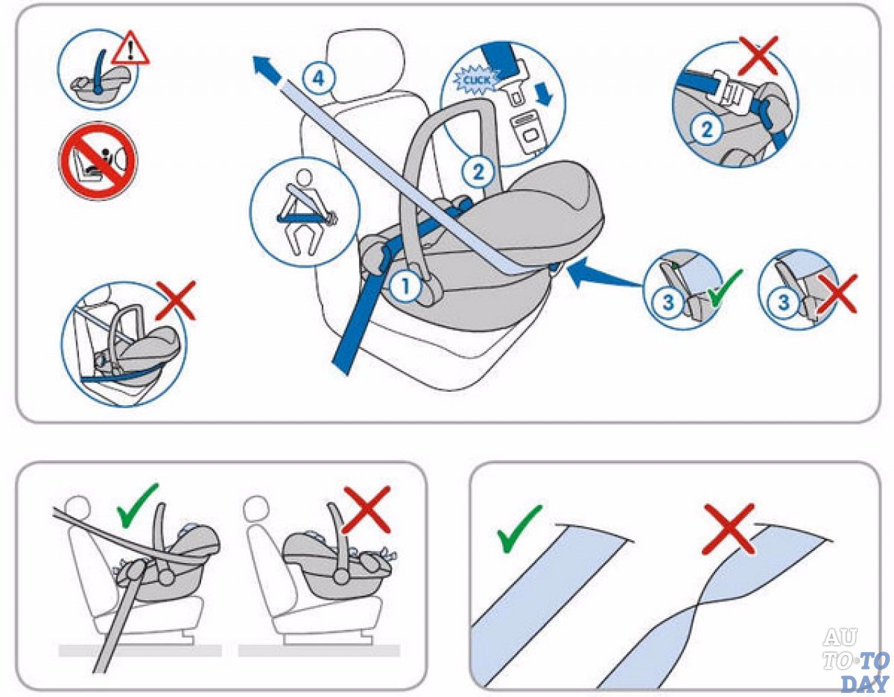 Как правильно пристегивать детское кресло: Как правильно пристегнуть детское кресло в авто: забота о детях