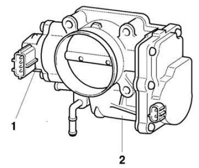 Схема дроссельной заслонки ваз 21 12