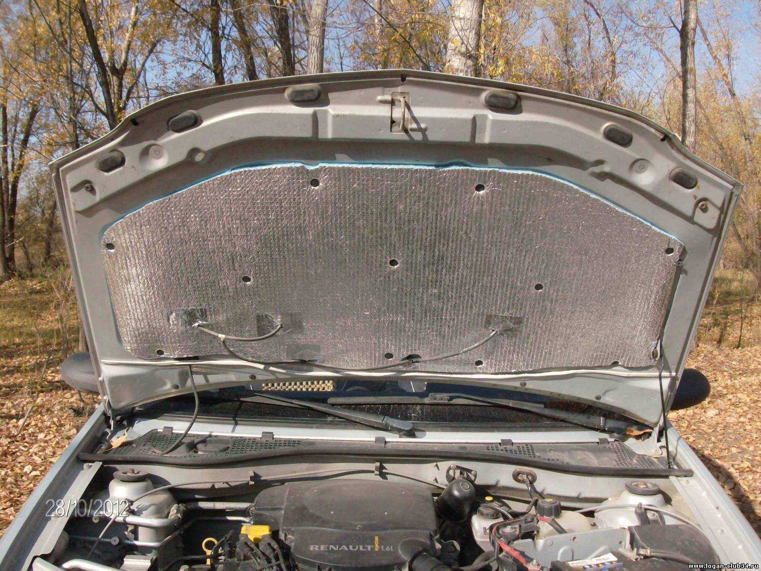 Утеплитель для капота автомобиля своими руками: Шумоизоляция капота автомобиля своими руками