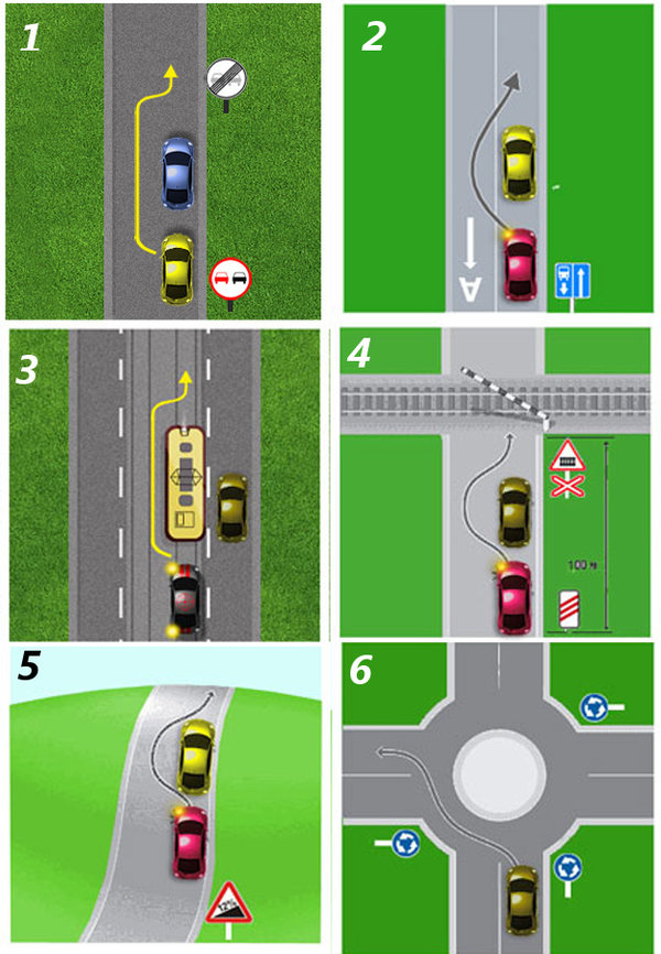 Пдд рф обгон: ПДД РФ 2021 - 11. Обгон, встречный разъезд