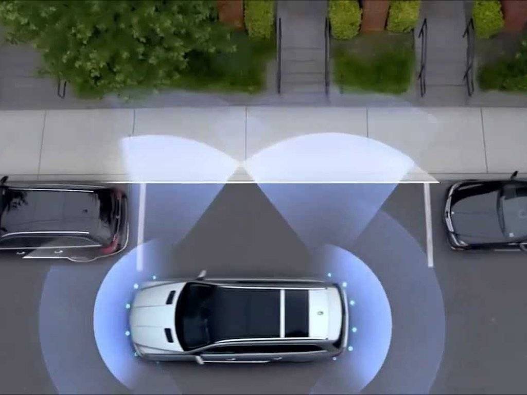 Интеллектуальная система помощи при парковке: Nissan Qashqai | Принцип работы системы - режим парковки