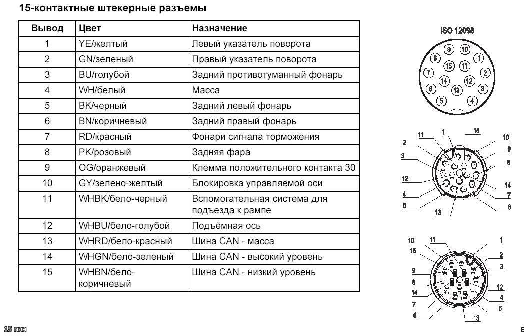 Схема прицепа мзса