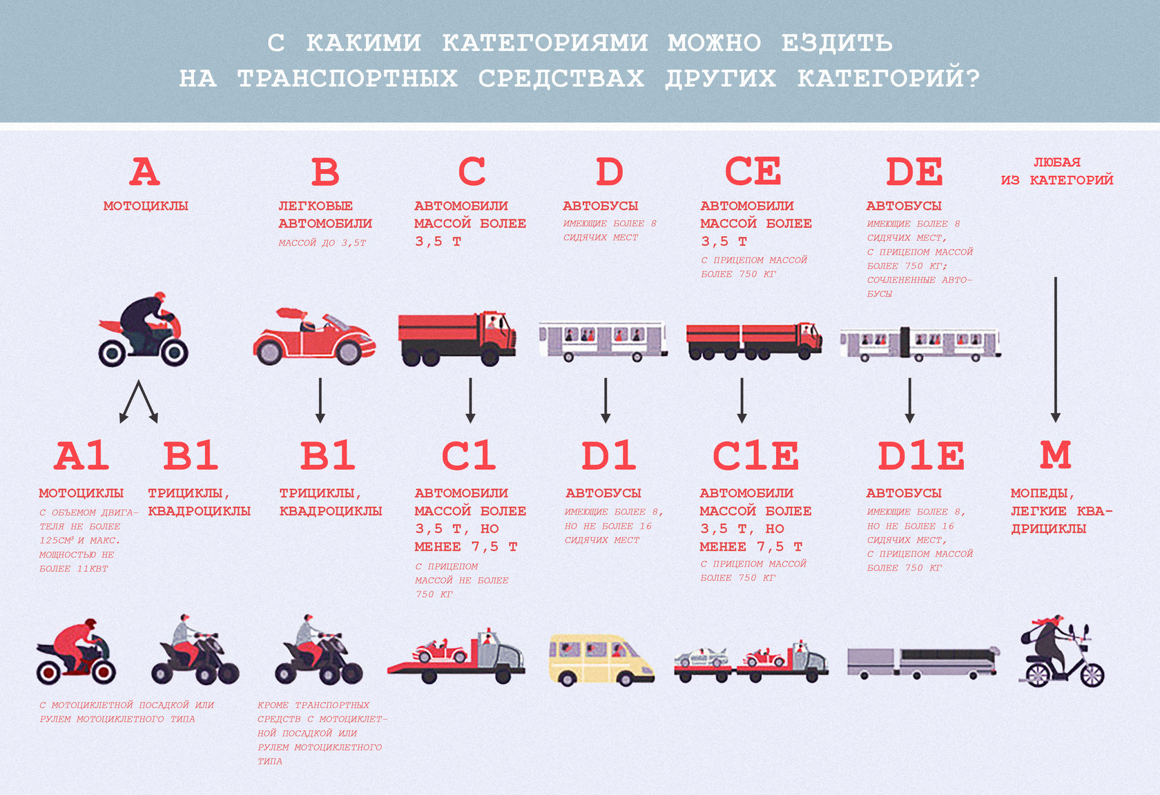 Как получить права категории м: как получить и сколько стоит сдача