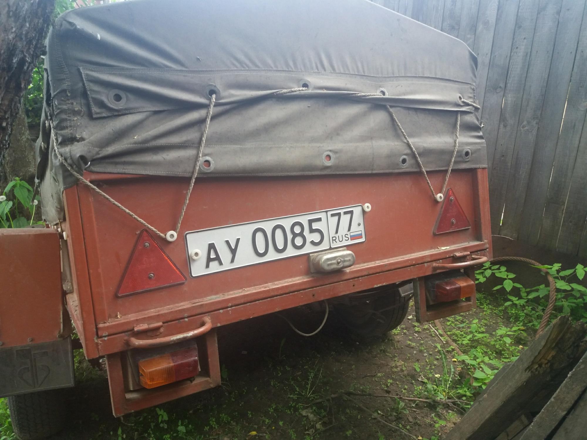 Прицеп бобренок: Прицеп легковой ТОМ-650М