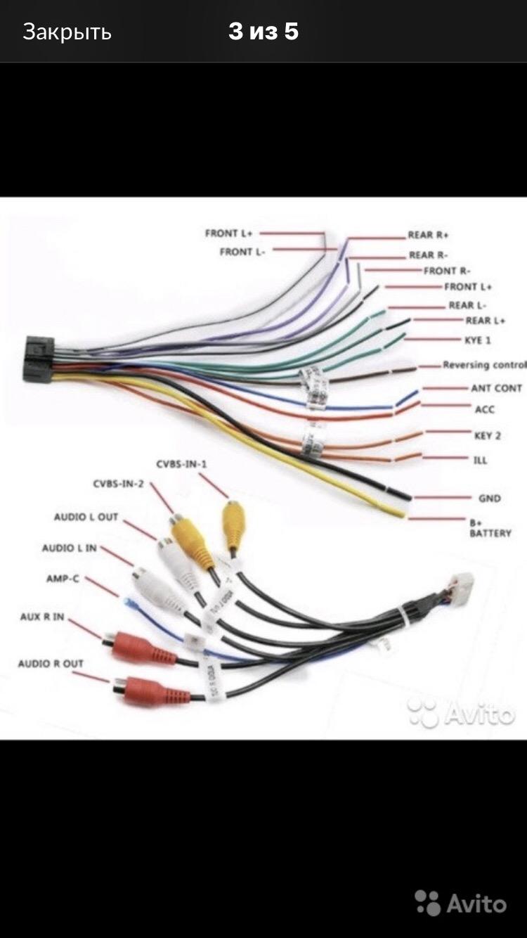 Подключение китайской магнитолы 2 din схема: Инструкция по подключению китайской магнитолы