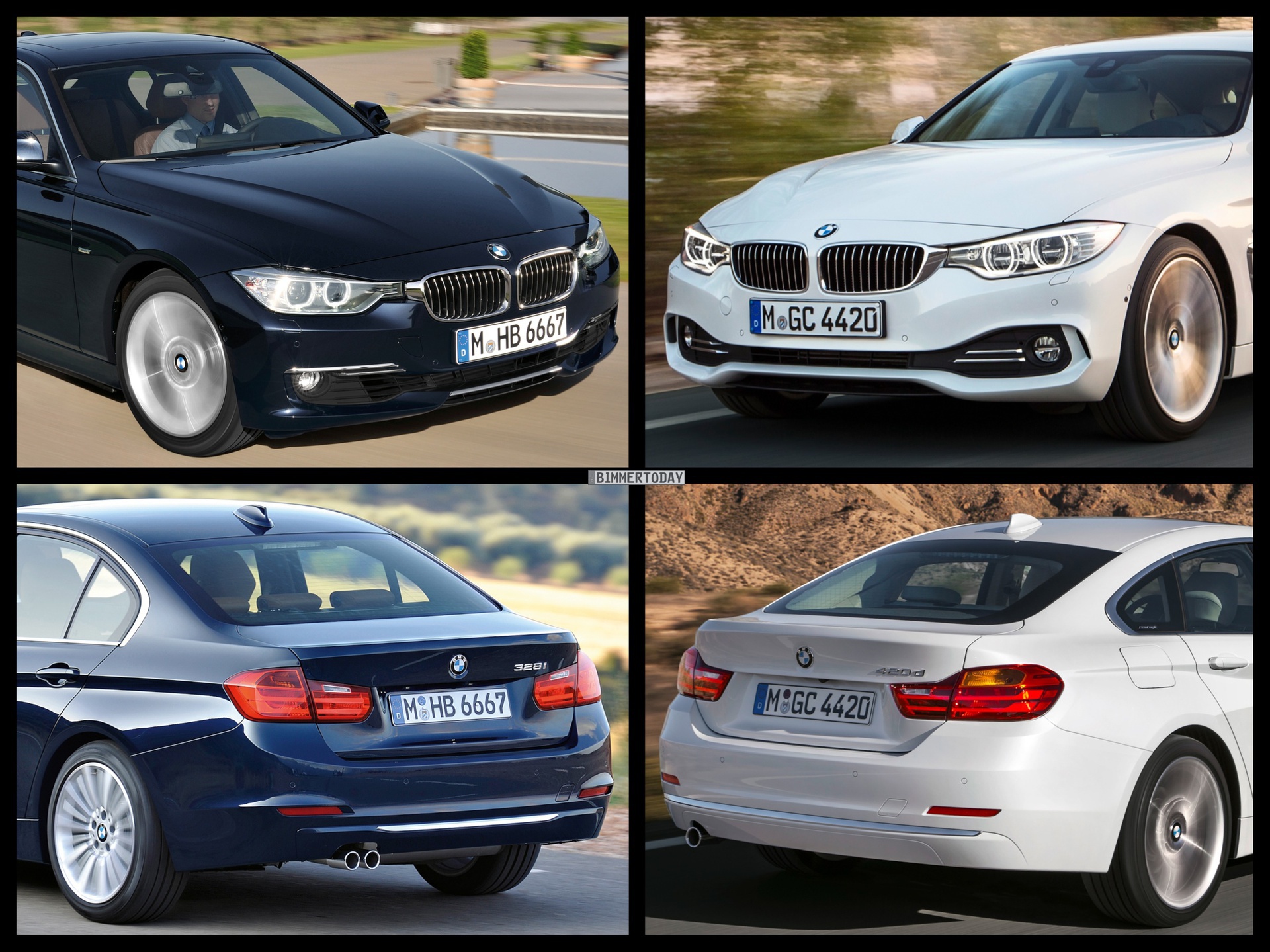 Отличие рестайлинга. BMW f36 vs f30. BMW 4 f30. BMW f30 дорестайлинг. BMW 4 Gran Coupe vs BMW 3.