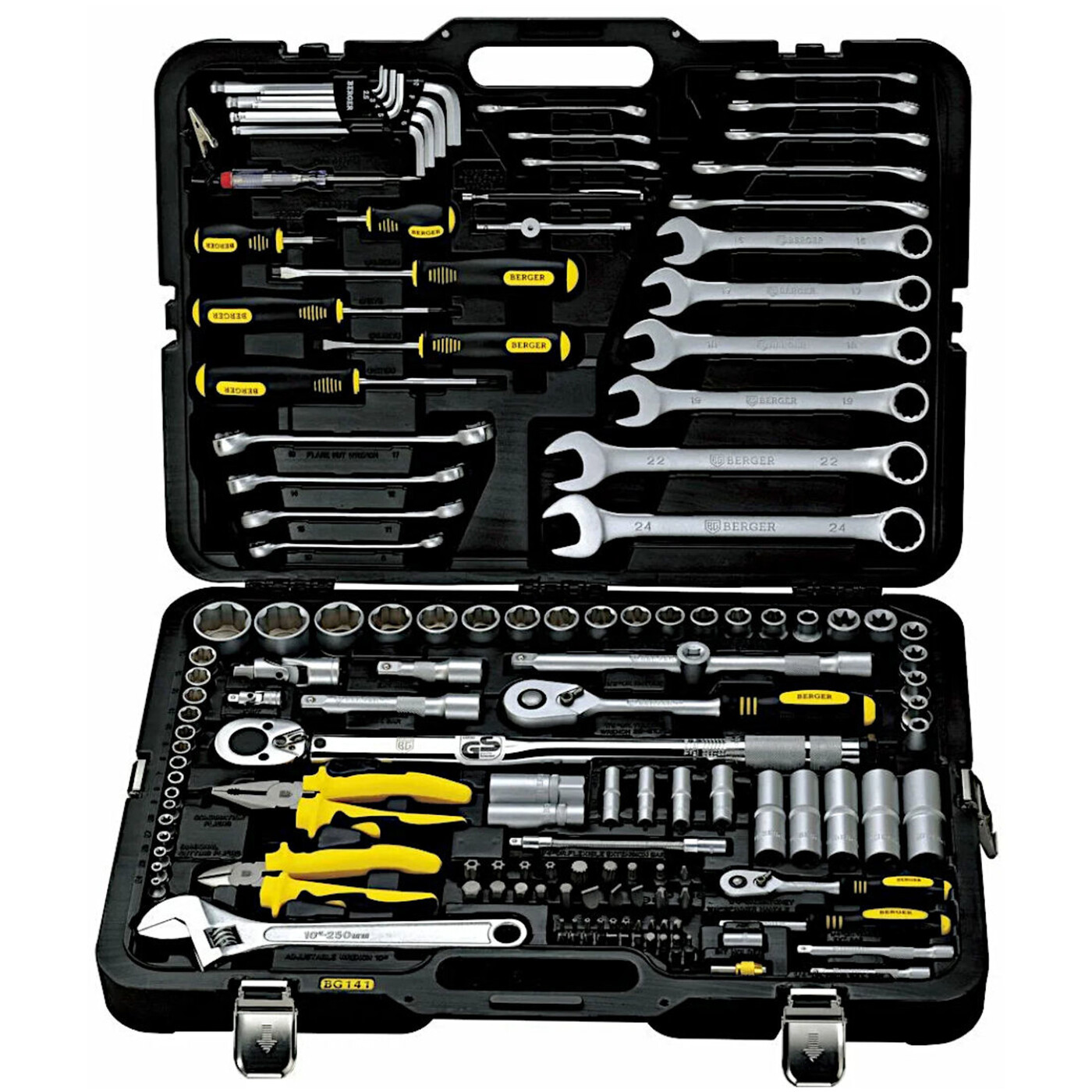 Инструменты для авто в чемодане: Набор инструментов Gigant 131 предмет GAS 131 - цена, отзывы, характеристики, 1 видео, фото
