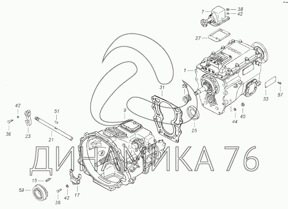 Коробка с делителем: Многовальные коробки передач. Делитель и мультипликатор. Демультипликатор. Устройство, конструкция, принцип работы. Механизмы переключения передач