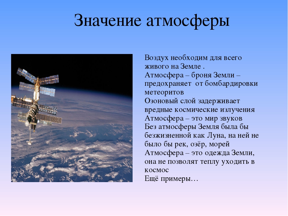 География составьте схему значение атмосферы для земли география 6 класс