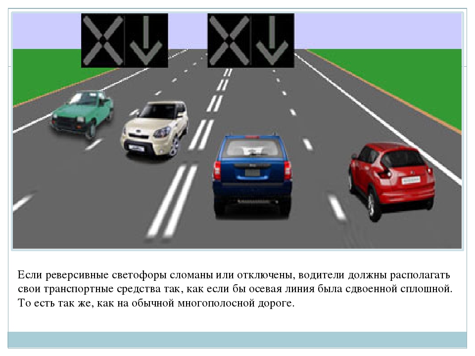 Полоса с реверсивным движением. Реверсивная полоса движения. Реверсивное движение ПДД. Светофор реверсивного движения. Реверсивная полоса движения ПДД.