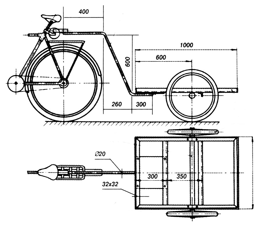 Прицепы для велосипедов своими руками: Как сделать одноколёсный прицеп для велосипеда своими руками