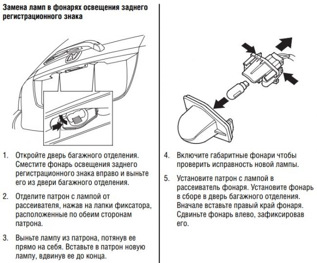 Как поменять лампу подсветки номера: Перевірка браузера, будь ласка, зачекайте...