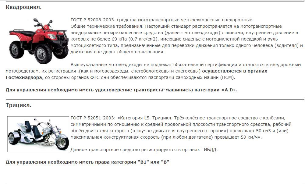 Какие нужны права на квадроцикл: Какие нужны права на квадроцикл и как их получить?