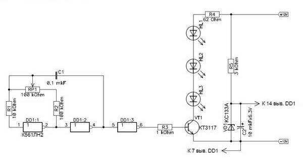 Схема стробоскопа для установки зажигания своими руками