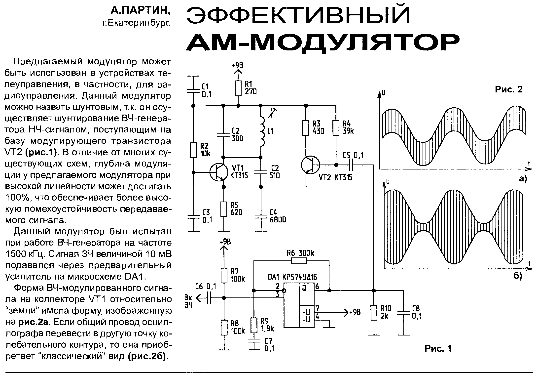 Как работает модулятор: как выбрать лучший, как настроить, принципы работы