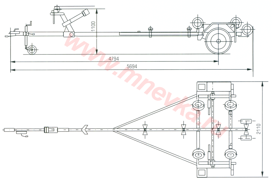Прицеп для перевозки лодки пвх своими руками чертежи размеры