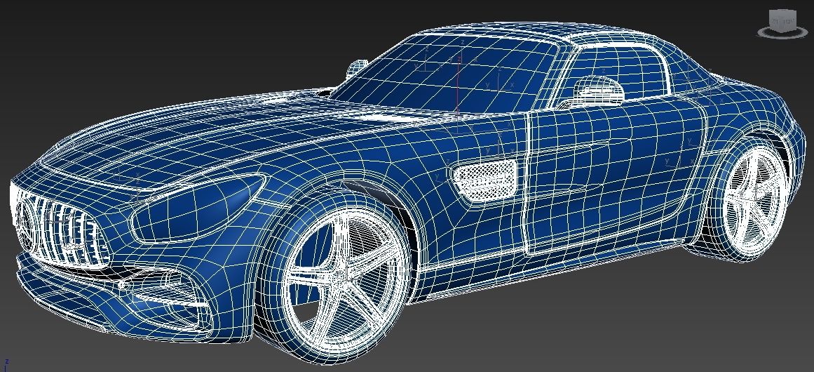 3Д моделирование машин: 3D модель автомобиля: принципы 3д моделирования авто и машин