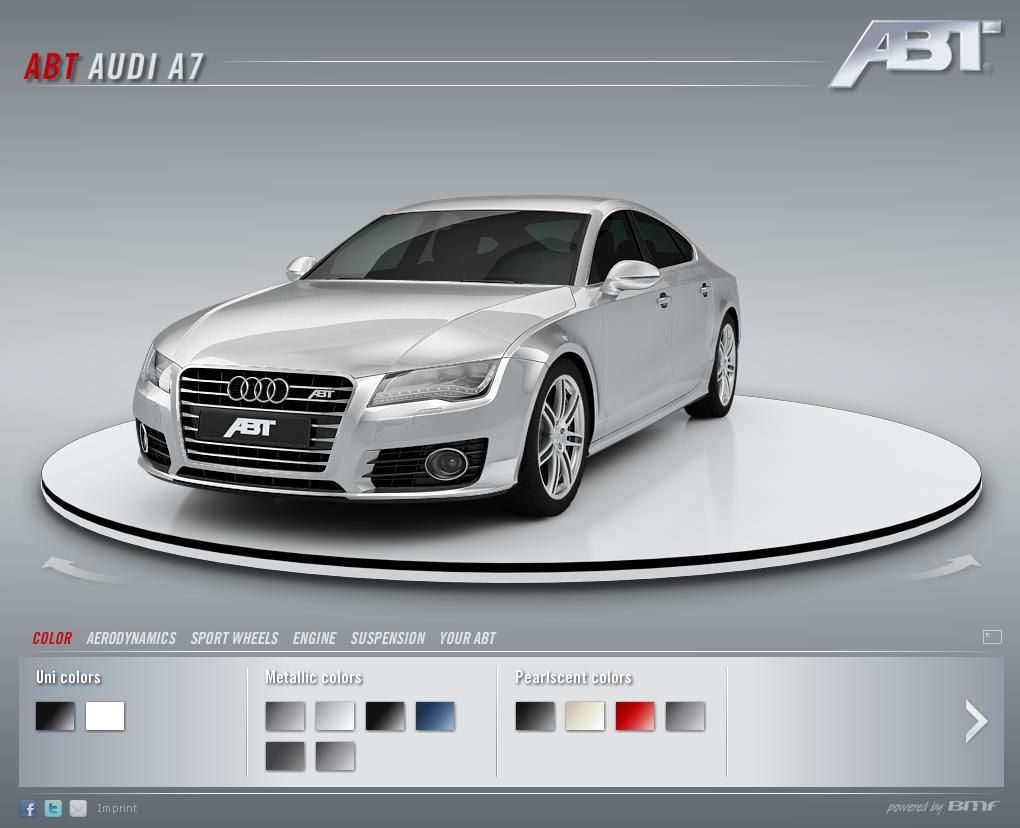 3Д конфигуратор: FormaCar: 3D configurator