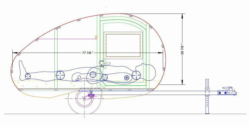 Детальные чертежи кемпера капля: Чертежи кемперов. Как сделать автодом на колёсах самостоятельно: фото готовых работ