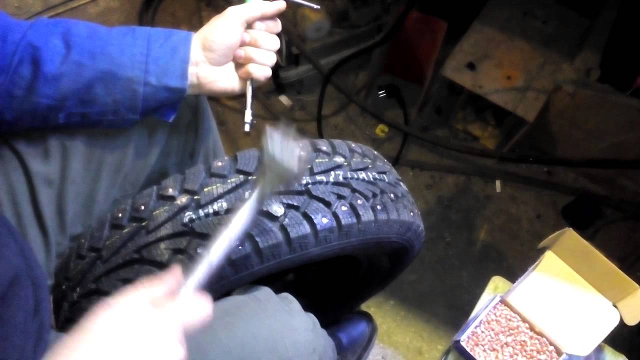 Приспособление для шиповки колес своими руками: Как произвести шиповку шин своими руками