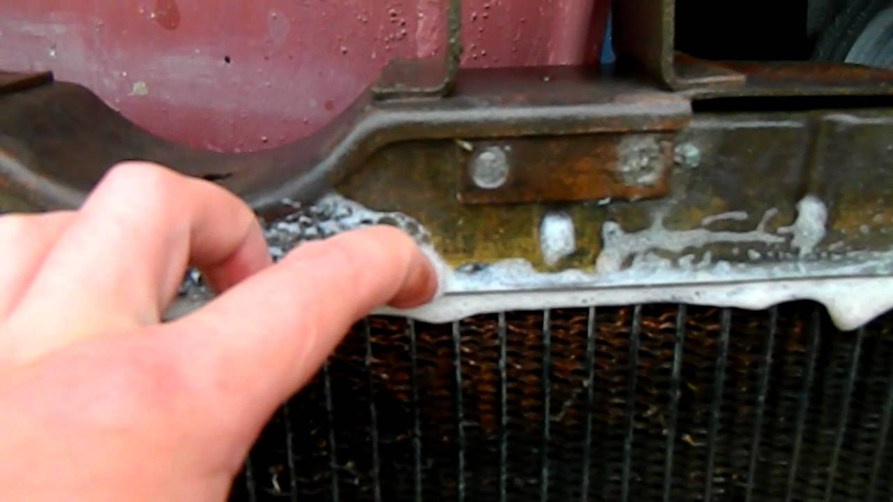 Чем устранить течь радиатора автомобиля: Как устранить течь алюминиевого радиатора автомобиля