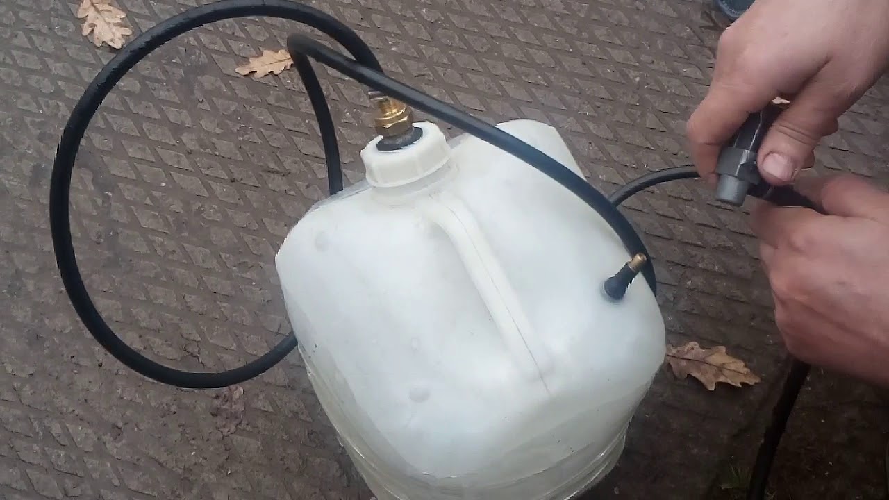 Мойка из компрессора своими руками видео: Самодельная мойка высокого давления из компрессора