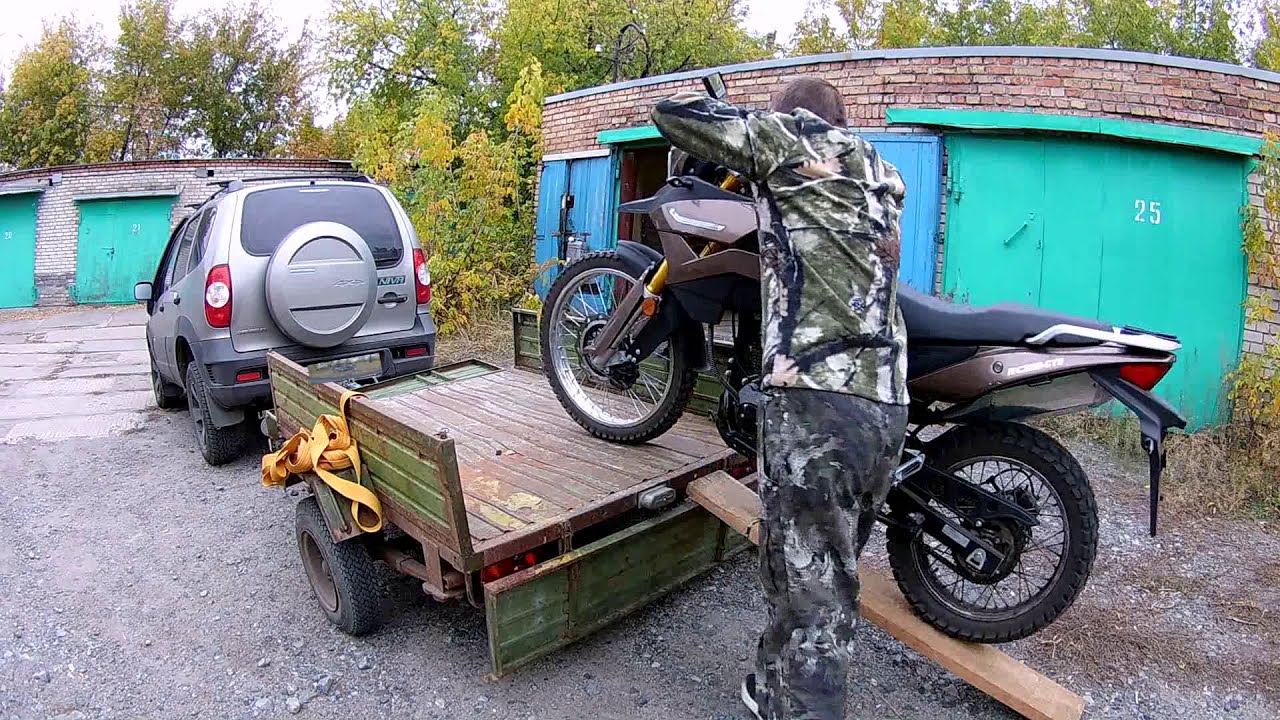Как перевезти мотоцикл в прицепе: Как перевозить мотоцикл в прицепе легкового авто