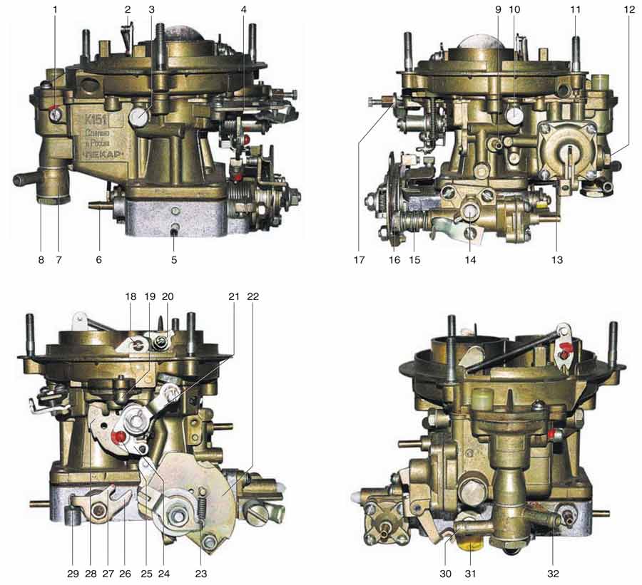 Переборка карбюратора к 151: Ремонт карбюратора К-151