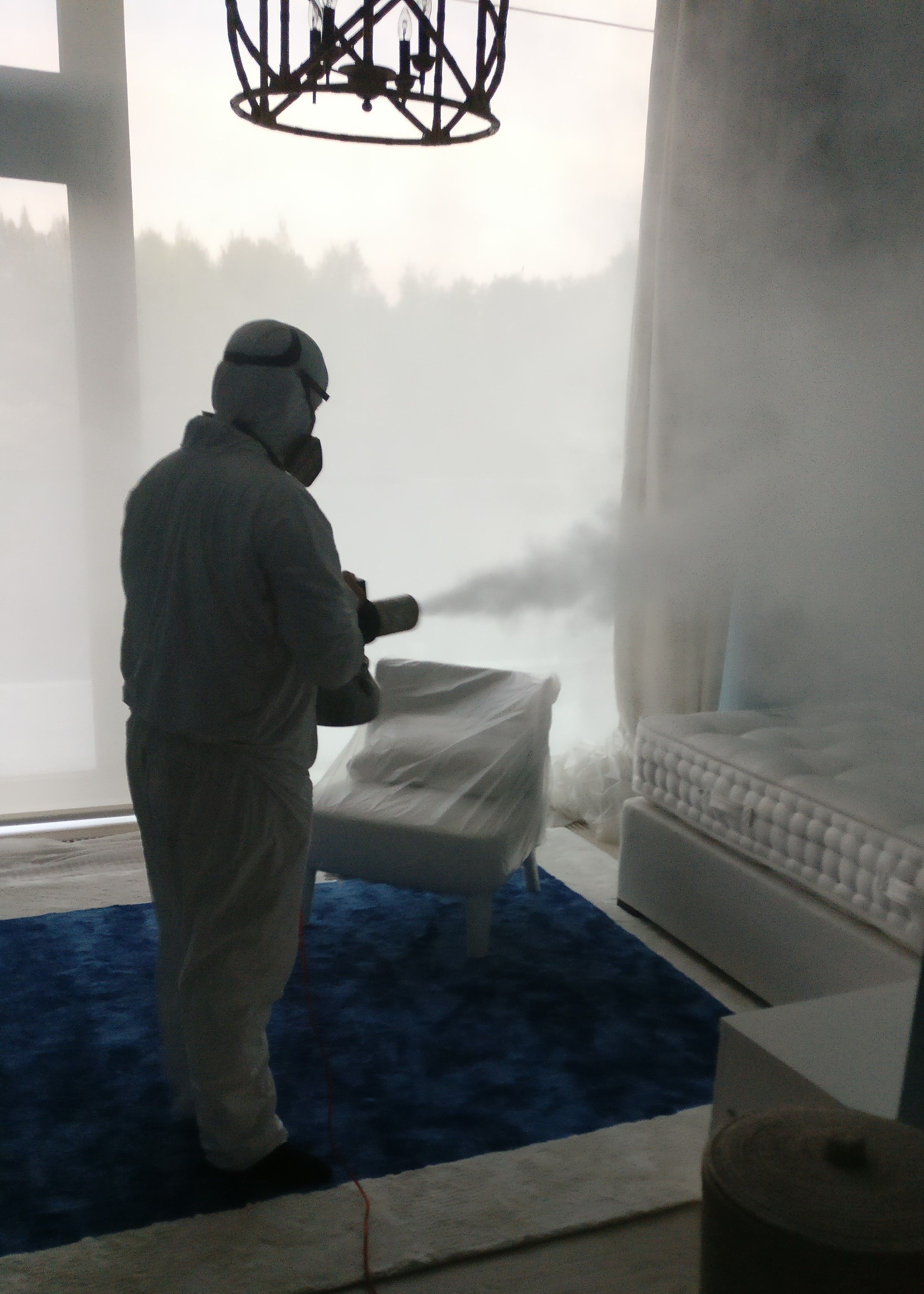 Избавление от запахов сухим туманом: Сухой туман, принцип работы и почему сложный запах копоти этим средством невозможно убрать полностью