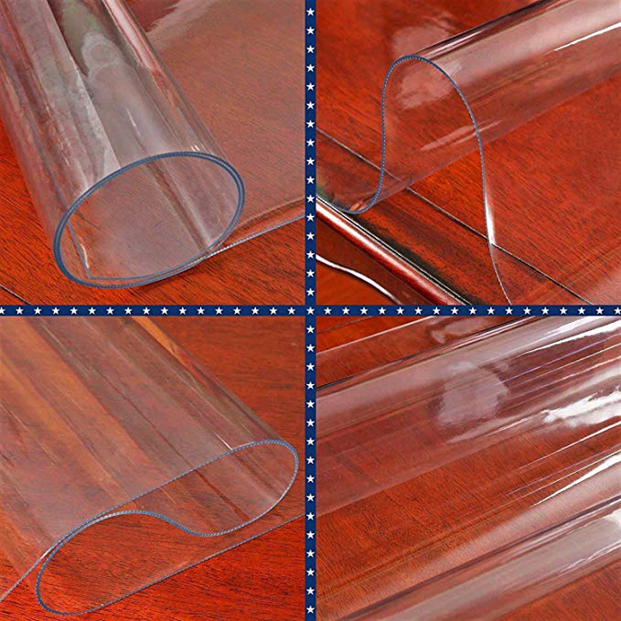 Силиконовая пленка: Силиконовая пленка на стол — 100% Прозрачная как стекло и в тоже время очень прочная защита стола